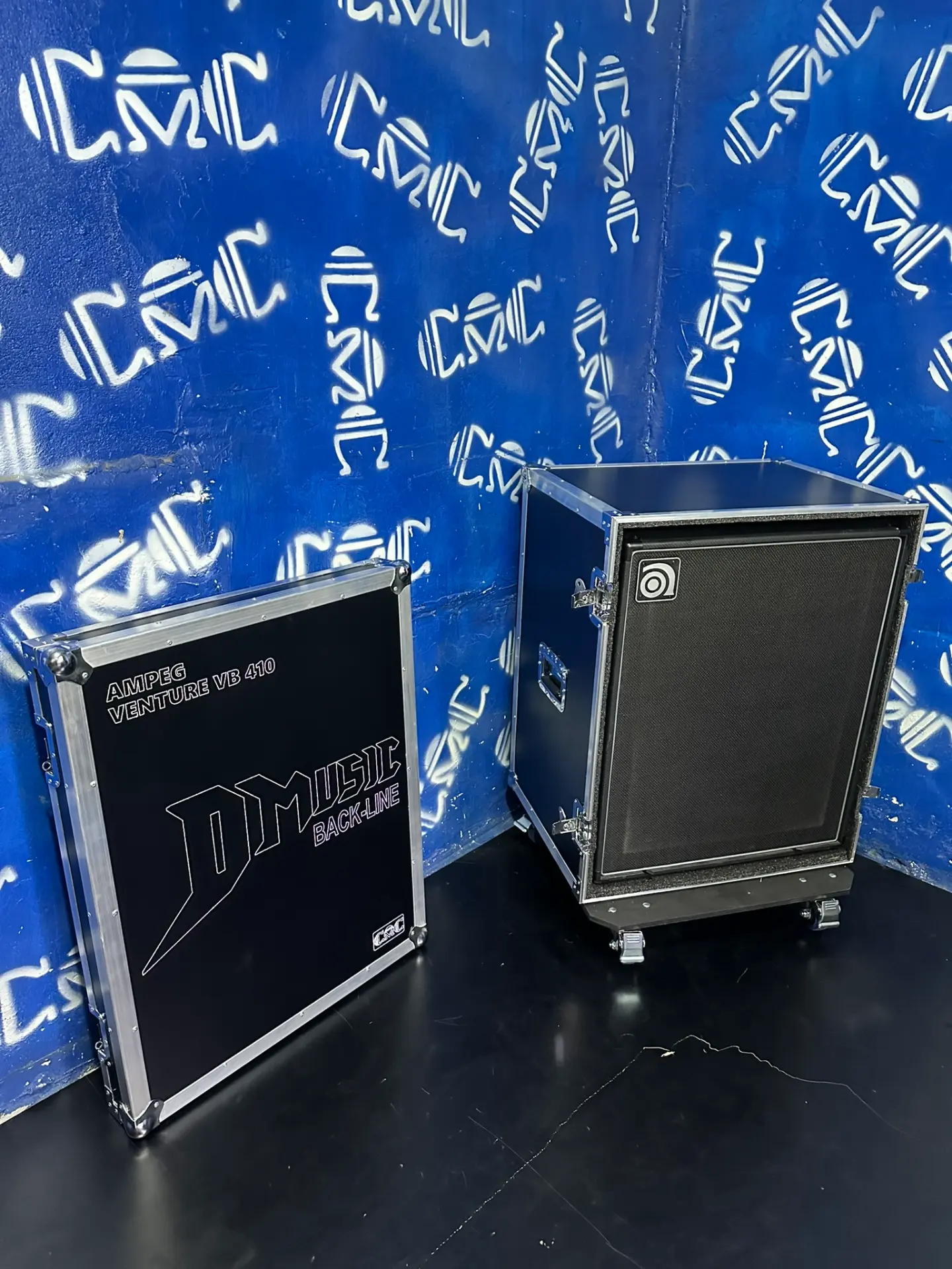 Case para plantas de guitarra — Ampeg Venture VB 410 — Protege tu planta de guitarra o bajo, grabado con la marca del cliente.
